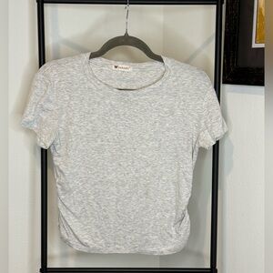 Wild Fable Light Gray Short Sleeve Tee